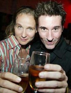 Dinho Ouro Preto and Maria Cattaneo