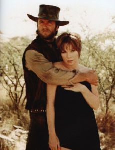 Clint Eastwood and Shirley MacLaine