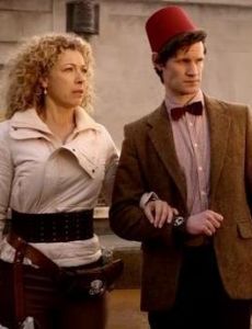 Matt Smith and Alex Kingston