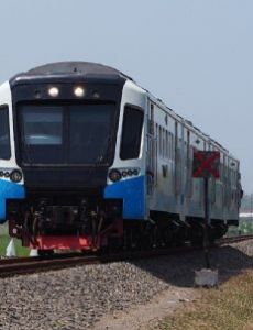 Commuter rail in Surabaya