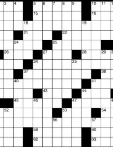 Crossword
