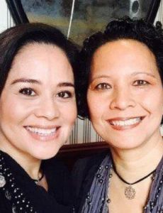 Monique Wilson and Rossana Abueva