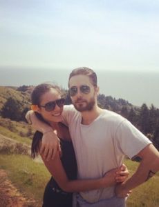Jared Leto and Paloma Mariella