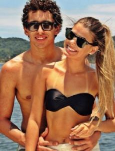 Marcos Aoás Corrêa and Carol Cabrino