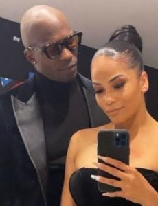Chad Johnson and Sharelle Rosado