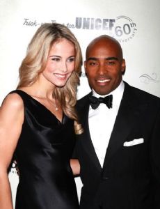 Tiki Barber and Tracy Lynn Johnson