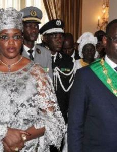 Macky Sall and Marième Faye Sall