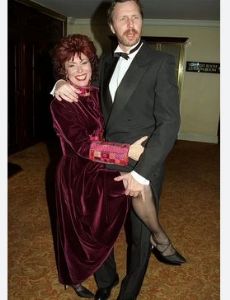 Ed Bye and Ruby Wax