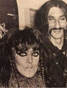 Vali Myers and Rudi Rappold
