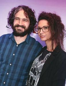 Marina Previato and Caco Ciocler