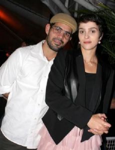 Juliano Cazarré and Leticia Bastos
