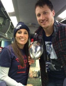 Nate Solder and Lexi Allen