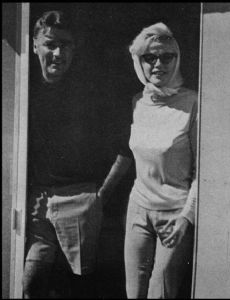Peter Lawford and Marilyn Monroe