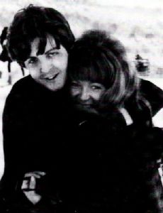 Paul McCartney and Gloria Mackh