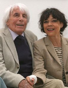 Simone Rethel and Johannes Heesters
