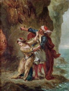 The Bride of Abydos (Delacroix)
