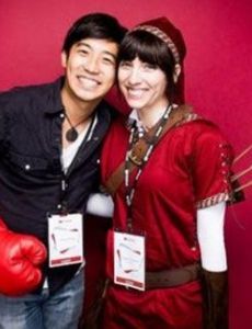 Meghan Camarena and Jimmy Wong