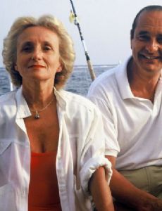 Jacques Chirac and Bernadette Chirac