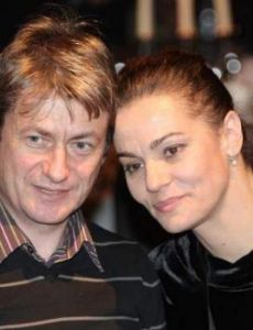 Maia Morgenstern and Dumitru Baltateanu