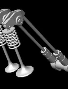 Overhead valve engine