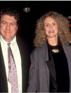 George Wendt and Bernadette Birkett