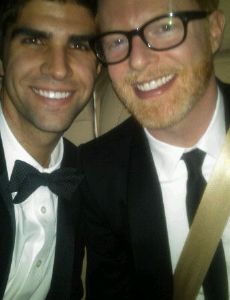 Jesse Tyler Ferguson and Justin Mikita
