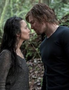 Stephen Amell and Celina Jade