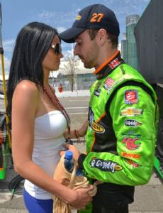 Kirsten Dee and James Hinchcliffe