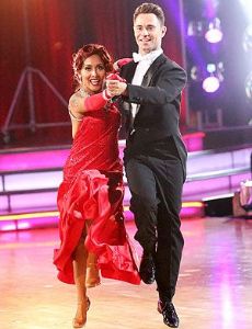 Sasha Farber and Nicole 'Snooki' Polizzi