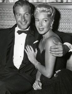 Lana Turner and Lex Barker