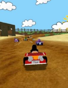 Racing video game