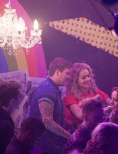 Rita Ora and James Arthur