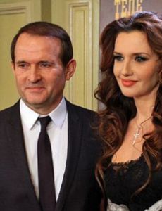 Oksana Marchenko and Viktor Medvedchuk