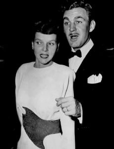 Forrest Tucker and Sandra Jolley