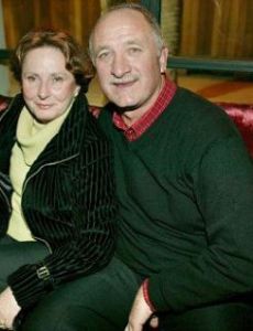 Luiz Felipe Scolari and Olga Scolari