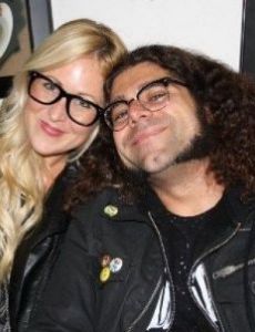 Claudio Sanchez and Chondra Echert