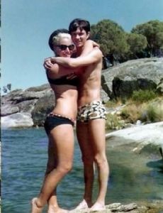 Camilo Sesto and Laura Casale