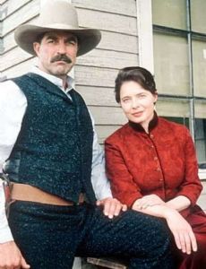 Tom Selleck and Isabella Rossellini