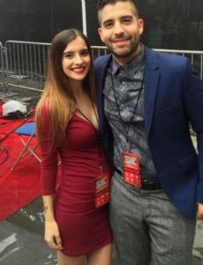 Alyssa Shouse and Charles Longoria