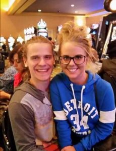 Nicole Franzel and Hayden Voss