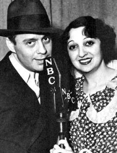 Jack Benny and Mary Livingstone