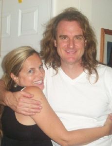 Dave Ellefson and Julie Foley
