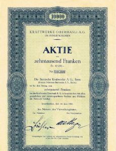 Kraftwerke Oberhasli