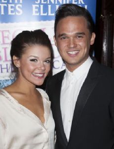 Faye Brookes and Gareth Gates