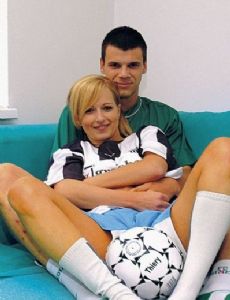Lenka Hriadeľová and Peter Čvirik