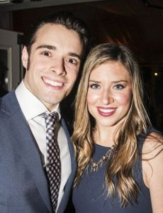 Corey Cott and Meghan Woollard