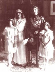 Helen of Greece and Denmark and Crown Prince Carol II Romania