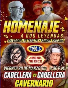 List Of CMLL Homenaje A Dos Leyendas - FamousFix List