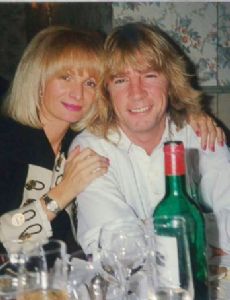 Rick Parfitt and Patty Beedon
