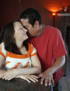 Jessica McClure and Daniel Morales